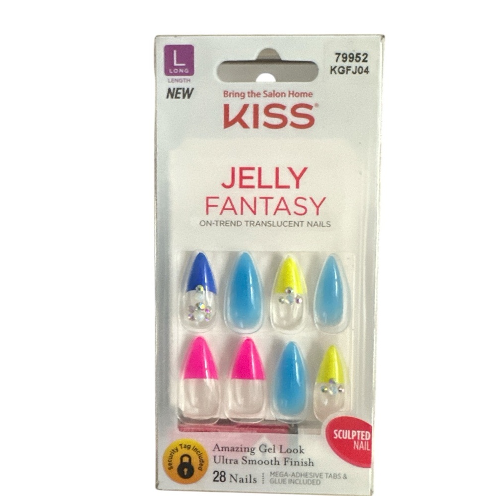 KISS Jelly Fantasy Vibrant Translucent Nail Set